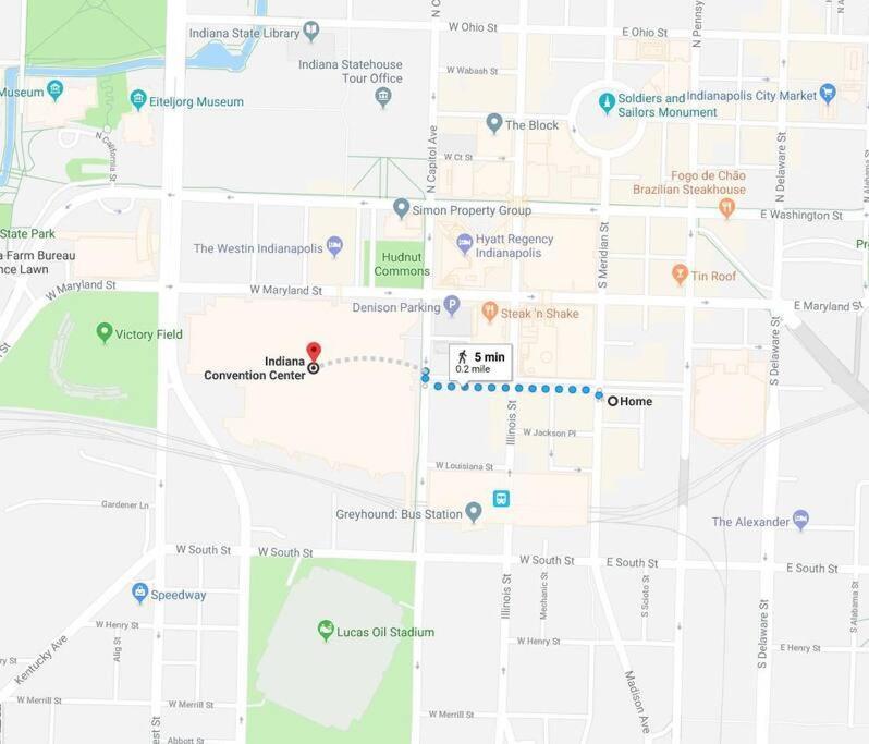 Top Floor Loft In Downtown Indianapolis!!! Экстерьер фото